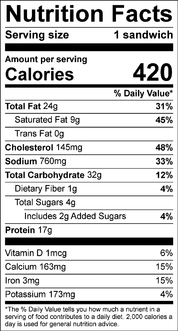 Spicy Sausage egg and cheese on everything bagel nutrition facts