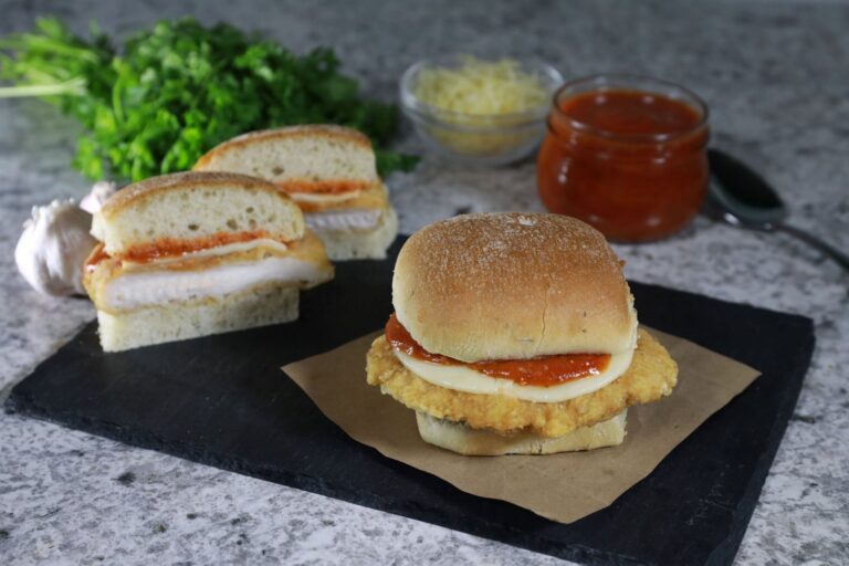 Chicken Parmesan on Rosemary Ciabatta